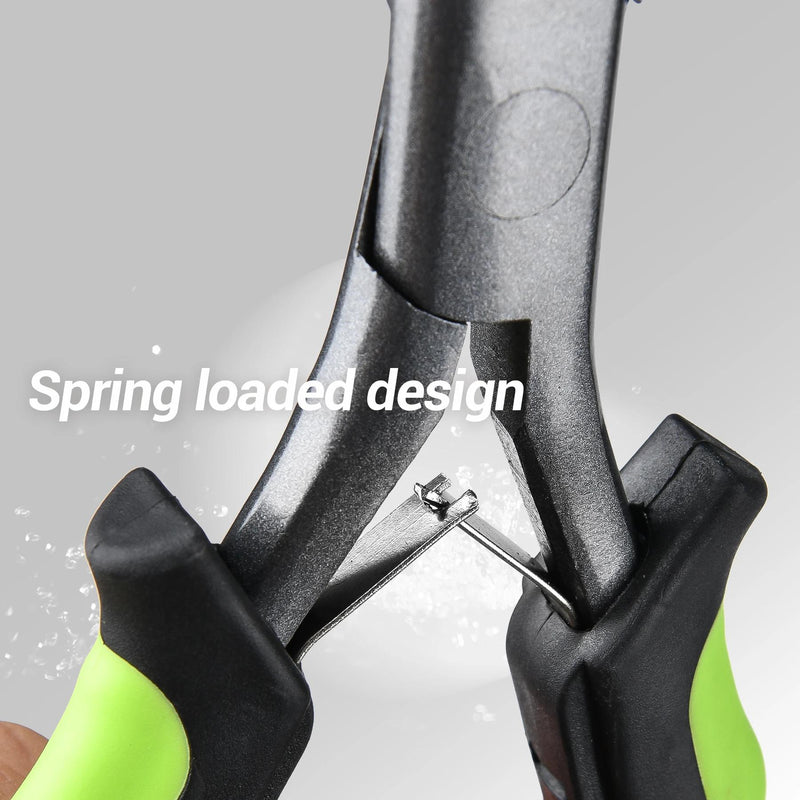 long nose fishing pliers with line cutter, view 8 - MRSLM