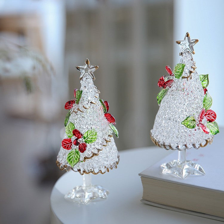 glass Christmas tree decoration, view 5 - MRSLM