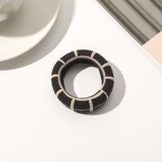 knitted lattice hair bands, view 4 - MRSLM