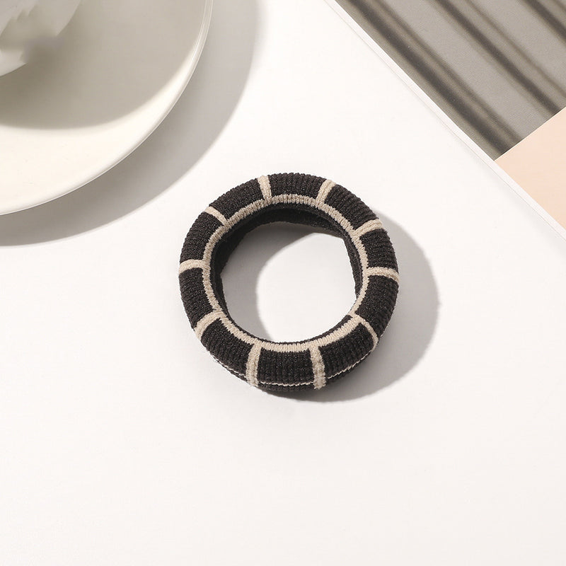 knitted lattice hair bands, view 4 - MRSLM