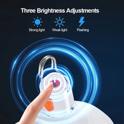 usb rechargeable led camping light, view 5 - MRSLM