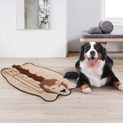 interactive dog snuffle mat, view 4 - MRSLM