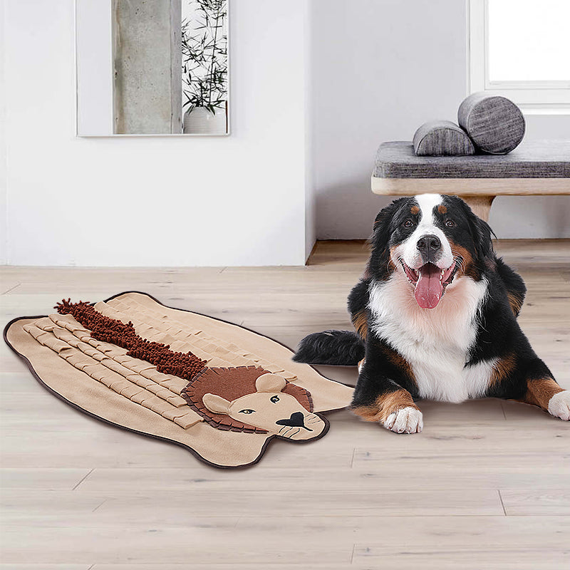 interactive dog snuffle mat, view 4 - MRSLM