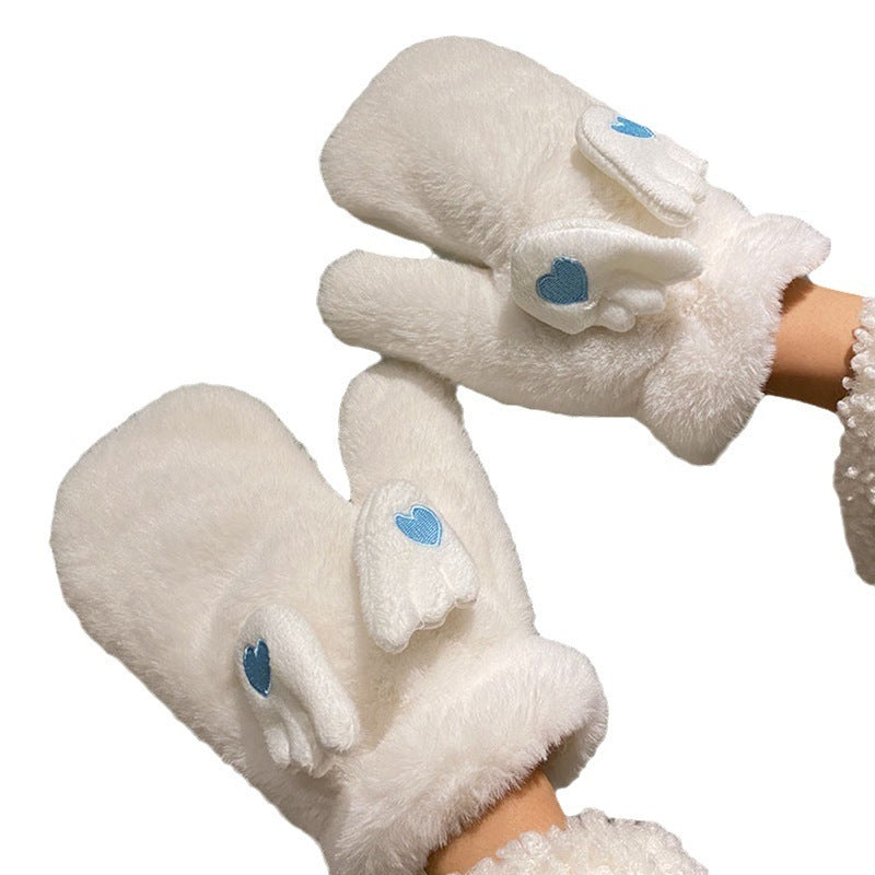 moving wings mittens for women, view 2 - MRSLM