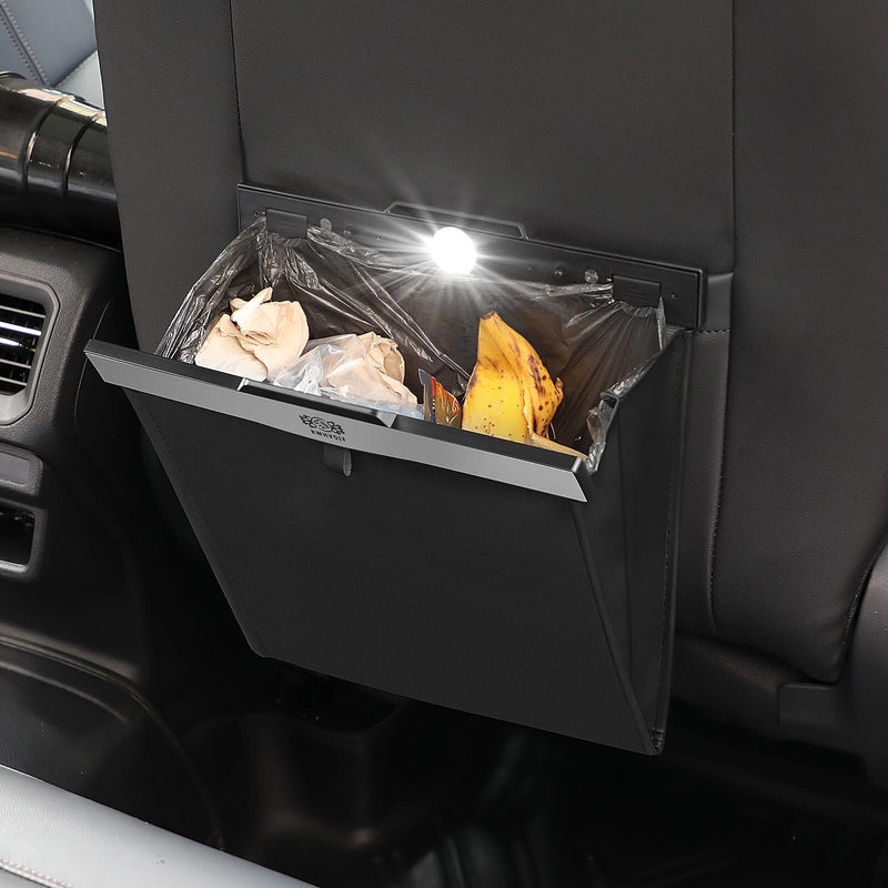 waterproof magnetic car trash bag, view 4 - MRSLM