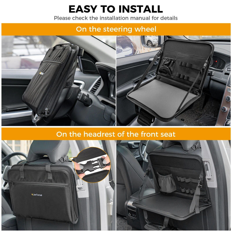 foldable car work table and laptop holder, view 5 - MRSLM