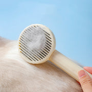 pet hair removal grooming brush, view 6 - MRSLM