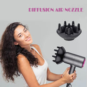 anion hair dryer with diffuser 1800W, view 4 - MRSLM