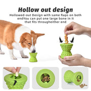 Food dispensing dog chew toy, view 5 - MRSLM