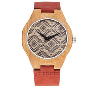 men's slim pattern dial quartz watch, view 10 - MRSLM