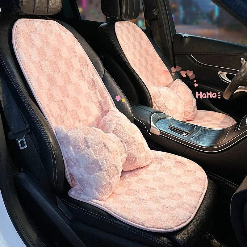 Winter Plush Car Seat Cushion: Ultra-Soft Warmth for Autumn & Winter