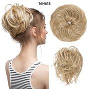 fluffy curly hair bun chignon, view 18 - MRSLM
