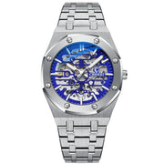 men's octagon skeleton automatic watch, view 2 - MRSLM