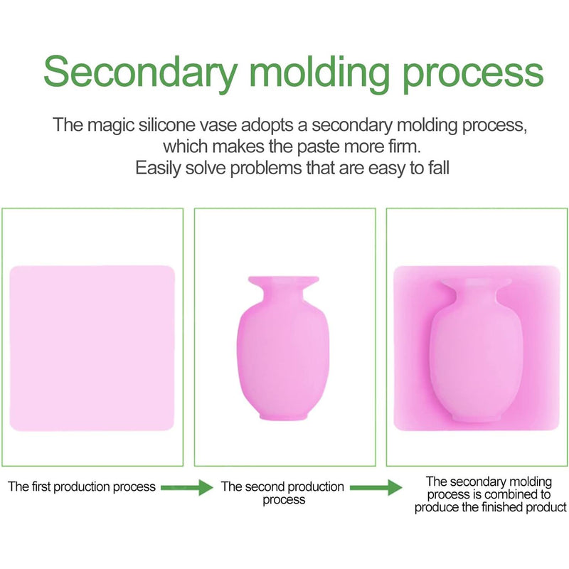 Silicone suction cup wall vase, view 8 - MRSLM