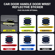 Carbon fiber car door handle protector stickers, view 10 - MRSLM