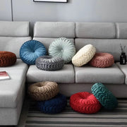 round velvet throw pillow, view 15 - MRSLM