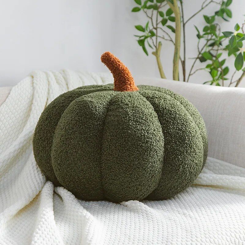 funny pumpkin plush pillow, view 8 - MRSLM