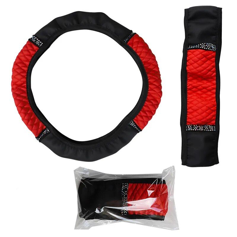 diamond steering wheel cover, view 14 - MRSLM