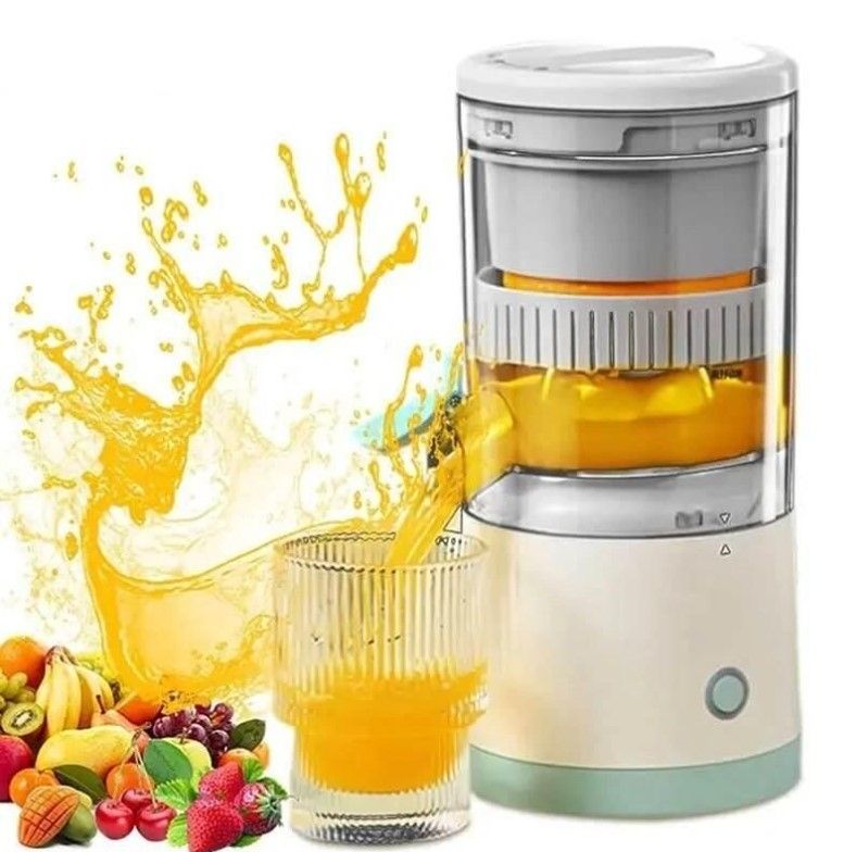 Compact USB rechargeable electric juicer, view 4 - MRSLM