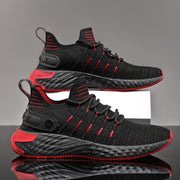 Men's summer breathable woven sneakers, view 4 - MRSLM