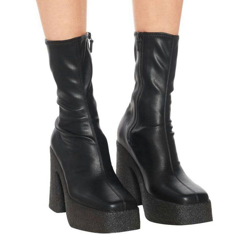 British style high-heeled knight boots, view 3 - MRSLM