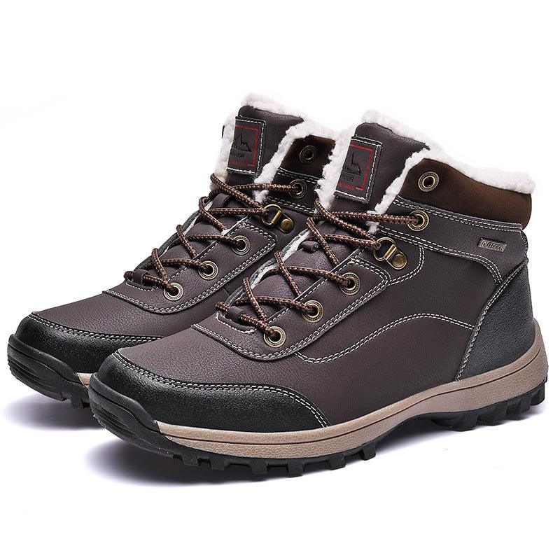 Men's non-slip outdoor hiking shoes, view 4 - MRSLM