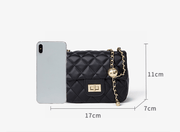women's one shoulder rhombus bag, view 5 - MRSLM