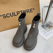 British style thick-soled thin boots, view 3 - MRSLM