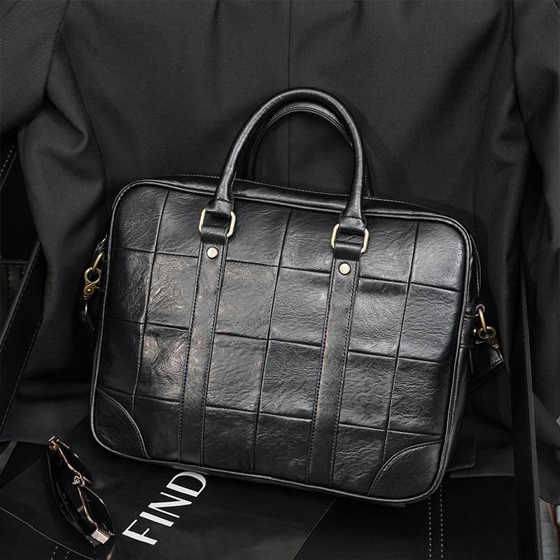 men's retro casual handbag, view 7 - MRSLM
