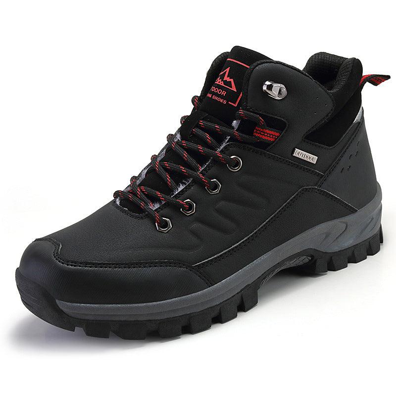 Men's thick velvet outdoor boots, view 7 - MRSLM