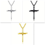 Stainless steel nail necklace, view 3 - MRSLM