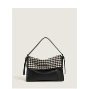 textured underarm shoulder bag, view 4 - MRSLM
