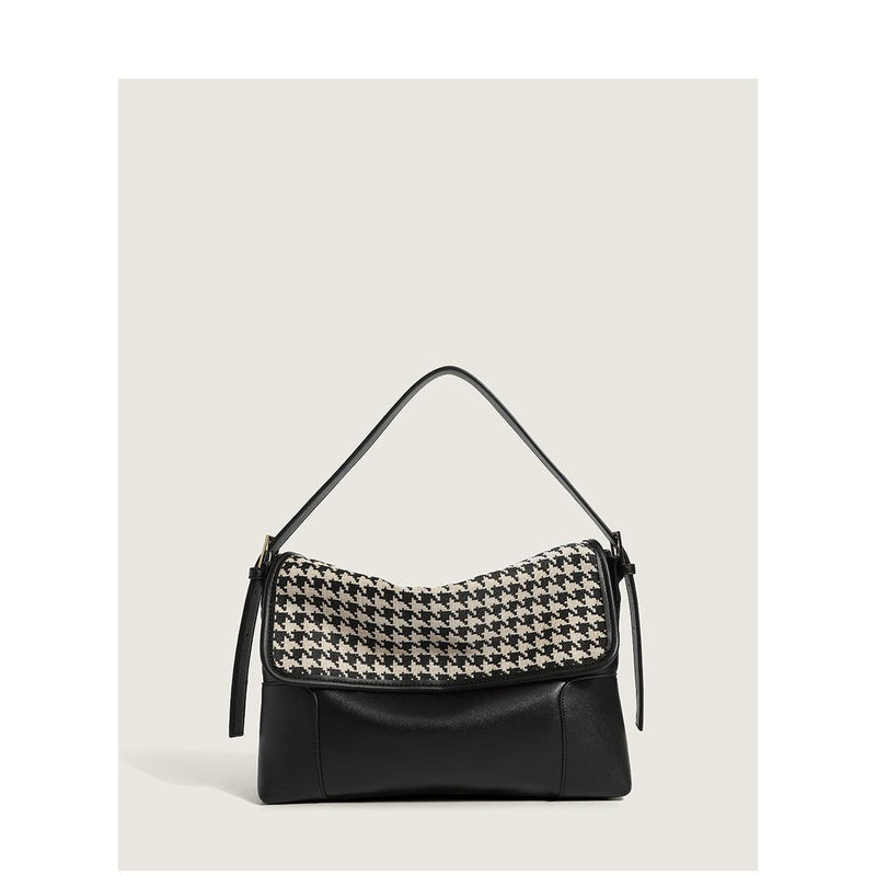 textured underarm shoulder bag, view 7 - MRSLM