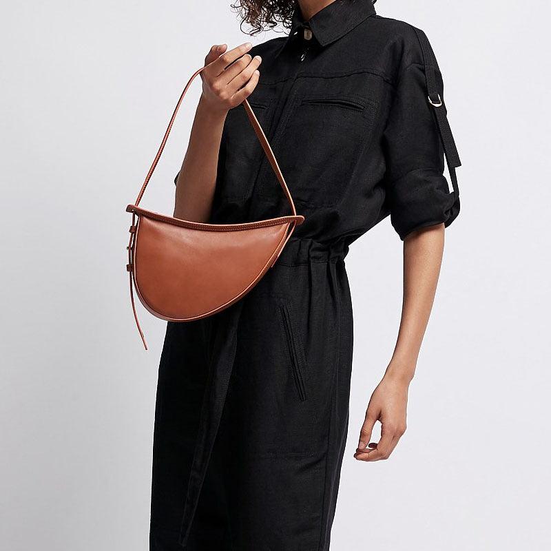 retro single shoulder armpit bag, view 5 - MRSLM