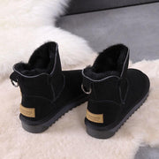 Plush non-slip fur cotton short boots, view 5 - MRSLM