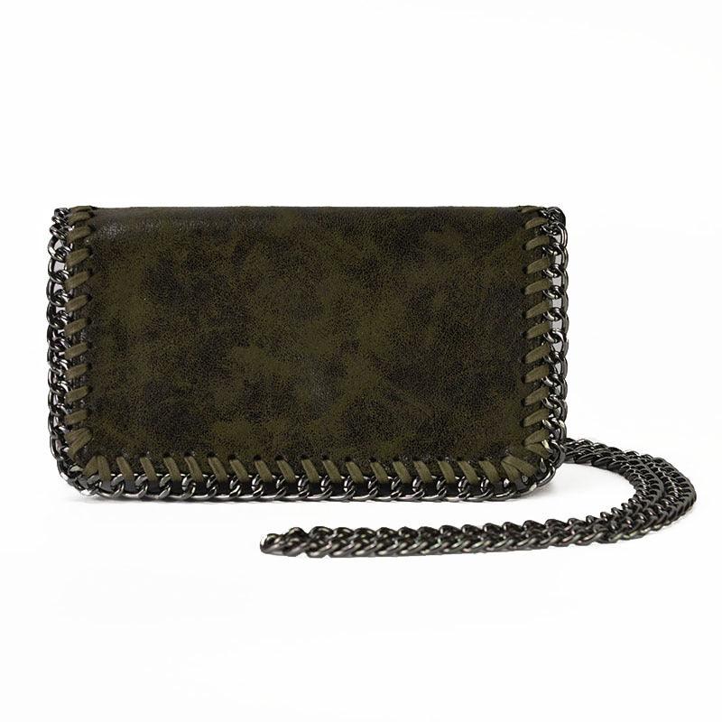 women's small square chain bag, view 2 - MRSLM