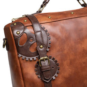 ladies retro steampunk backpack, view 4 - MRSLM