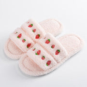 Home indoor plush slippers, view 2 - MRSLM