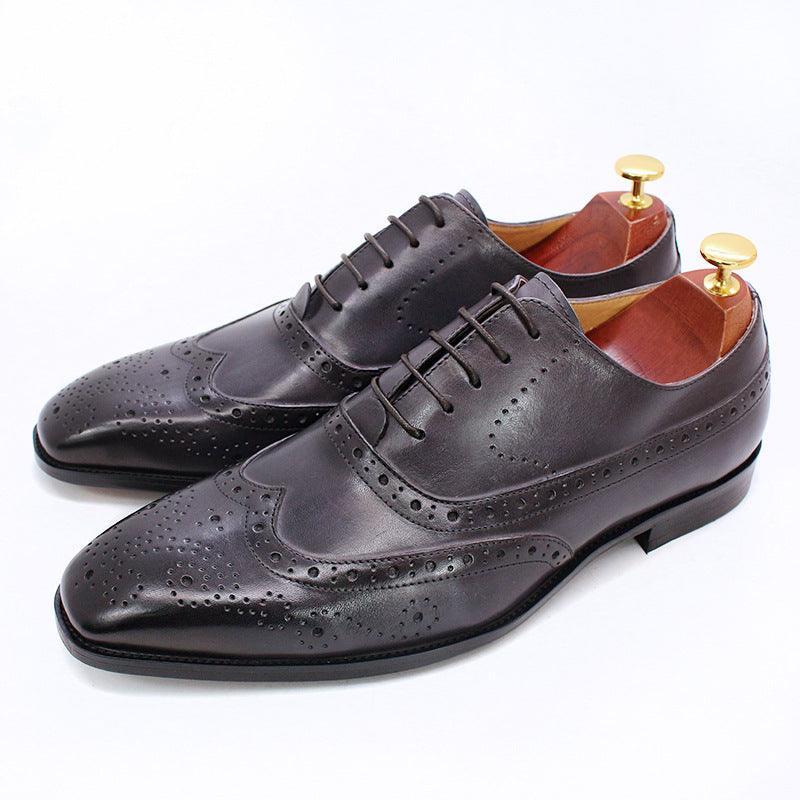 Men's brogue Oxford shoes, view 10 - MRSLM