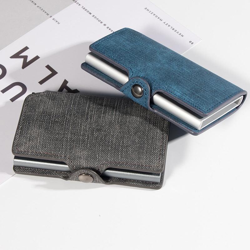Pop-up aluminum card holder, view 5 - MRSLM