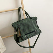 retro large diagonal women's bag, view 2 - MRSLM
