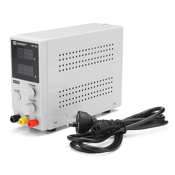 LONG WEI LW-K3010D 110V/220V 30V 10A Adjustable Digital DC Power Supply Switching Power Supply - MRSLM