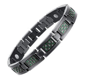 titanium steel magnetic bracelet, view 6 - MRSLM