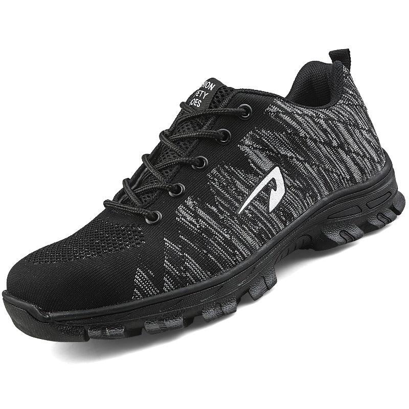 Puncture-resistant low-top safety work shoes, view 3 - MRSLM