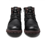 Men's zip-up PU work boots, view 6 - MRSLM