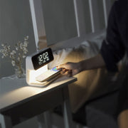 Perpetual calendar clock table lamp, view 4 - MRSLM