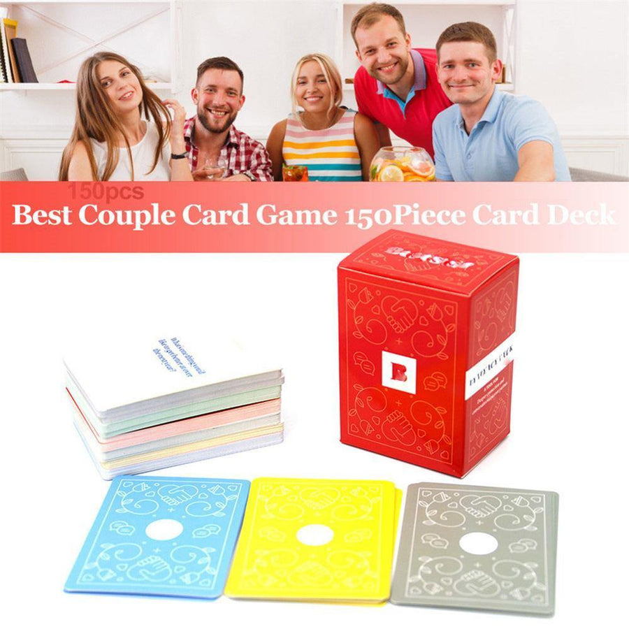 Best Couple Playing Cards Game Card Deck Intimacy Board Game English Version Romantic Gifts for Family Couples (Initmacy Deck) - MRSLM