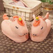 Cute plush home slippers, view 11 - MRSLM