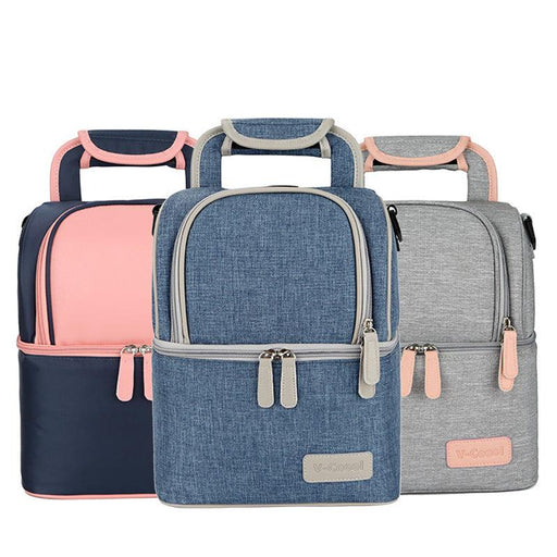 double layer breast pump bag - MRSLM