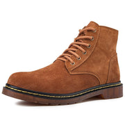 British style high-top casual work boots, view 3 - MRSLM